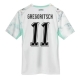 Austrija Michael Gregoritsch #11 Replike Gostujuci Dres SP 2026 Kratak Rukav